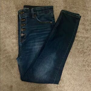 Lucky Brand Button Front Bridgette Skinny